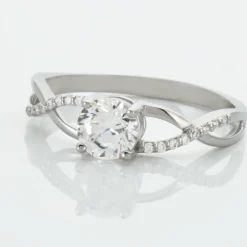 Bague Maryna Argent Blanc Oxyde De Zirconium|Marc Orian Hot