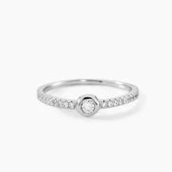Bague Maryne Argent Blanc Oxyde De Zirconium|Marc Orian Sale