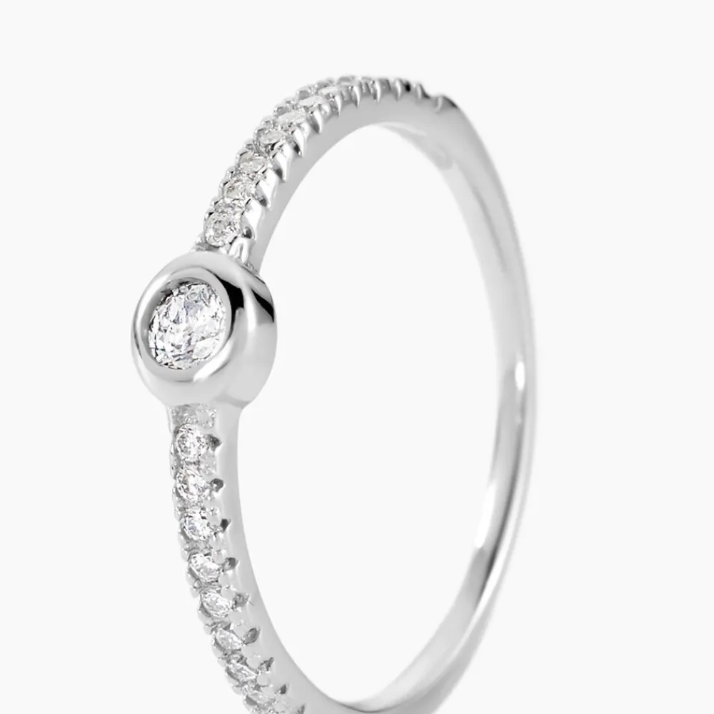 Bague Maryne Argent Blanc Oxyde De Zirconium|Marc Orian Sale