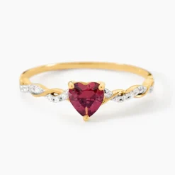 Bague Mathilde Or Jaune Rhodolite Oxyde De Zirconium|Marc Orian Best