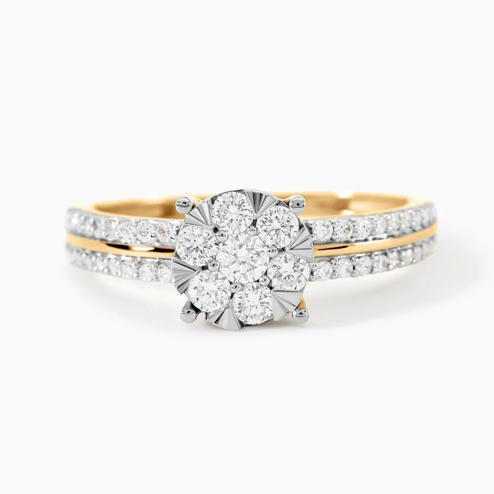 Bague Maurelius Or Jaune Diamant Synthétique|Marc Orian