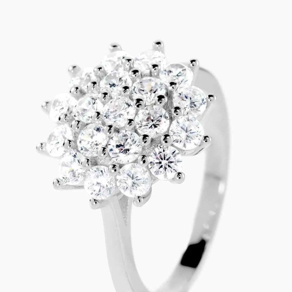 Bague Maximille Argent Blanc Oxyde De Zirconium|Marc Orian Hot