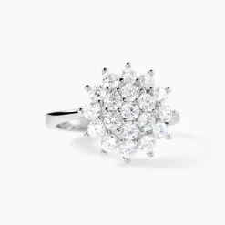 Bague Maximille Argent Blanc Oxyde De Zirconium|Marc Orian Hot