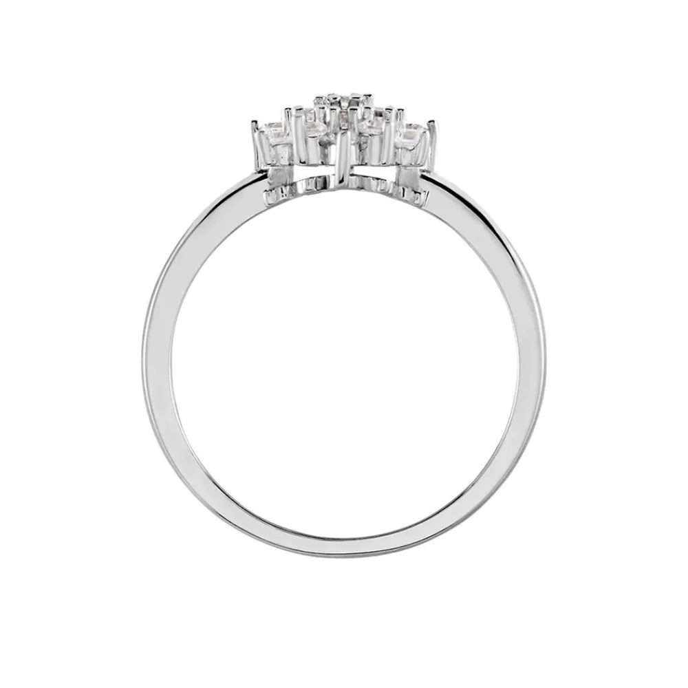 Bague Maximille Argent Blanc Oxyde De Zirconium|Marc Orian Hot
