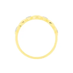 Bague May-linae Or Jaune Diamant