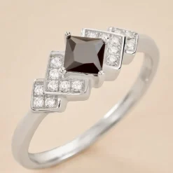 Bague Maymana Argent Blanc Oxyde De Zirconium|Marc Orian Clearance