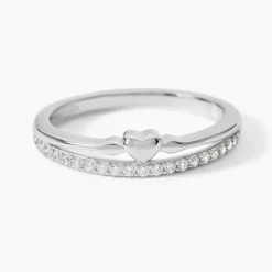 Bague Melanie Argent Blanc Oxyde De Zirconium|Marc Orian Online