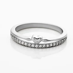 Bague Melanie Argent Blanc Oxyde De Zirconium|Marc Orian Online
