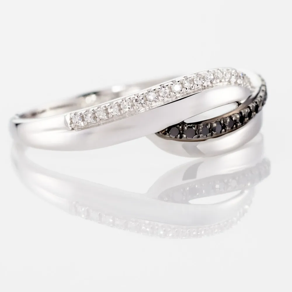 Bague Melinda Or Blanc Diamant|Marc Orian