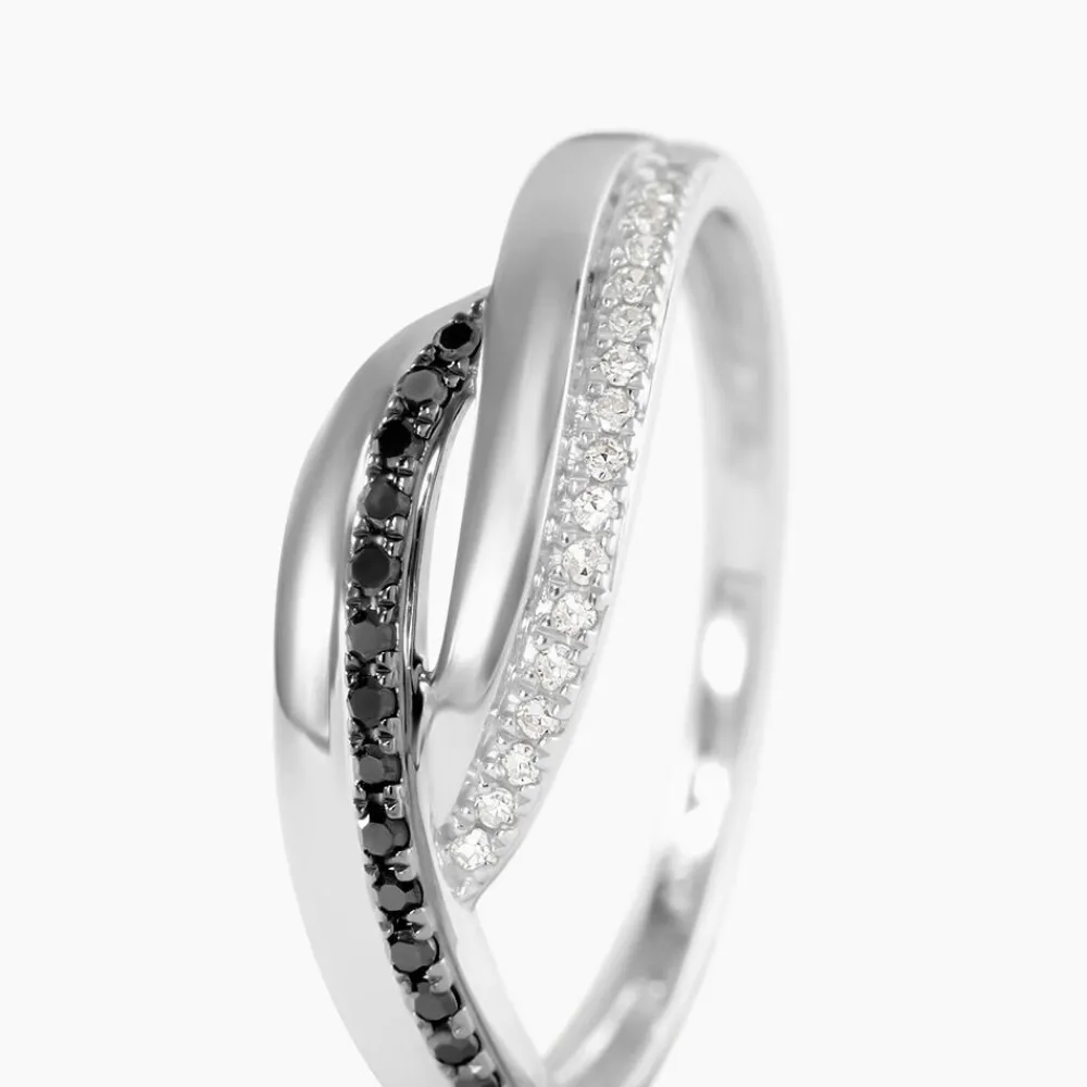 Bague Melinda Or Blanc Diamant|Marc Orian