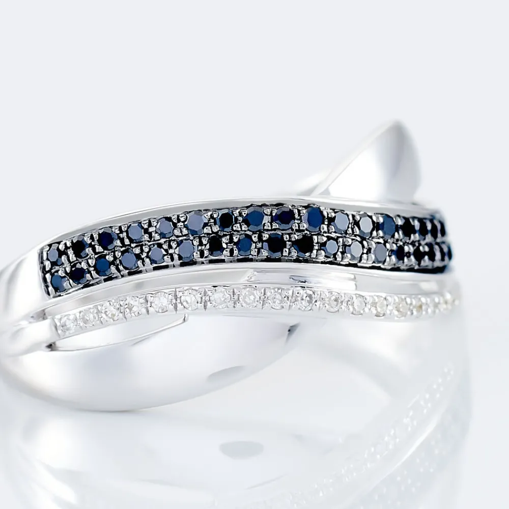 Bague Merlin Or Blanc Diamant|Marc Orian New