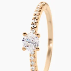 Bague Mireilla Plaqué or Jaune Oxyde De Zirconium|Marc Orian New