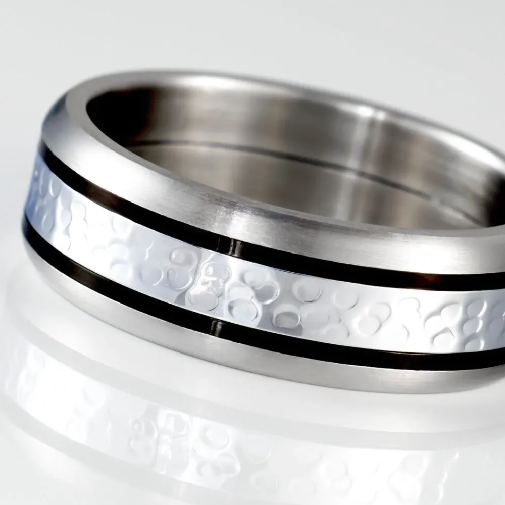 Bague Mollie Acier Blanc|JOURDAN Sale