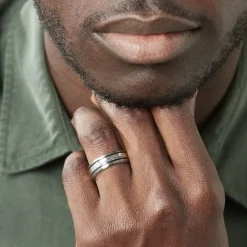 Bague Mollie Acier Blanc|JOURDAN Sale