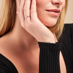 Bague Navette De Zirconium|Marc Orian New