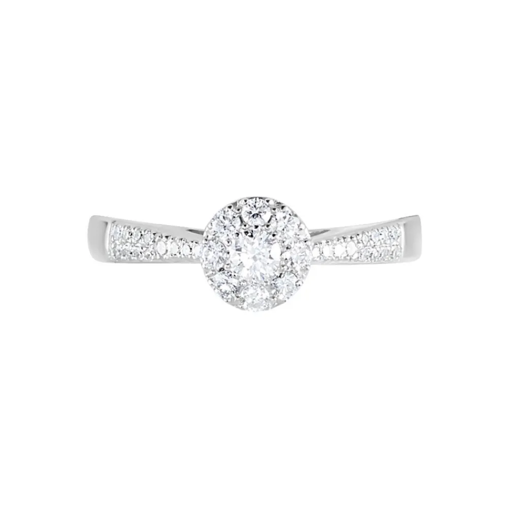 Bague Neptune Or Blanc Diamant|Marc Orian Online