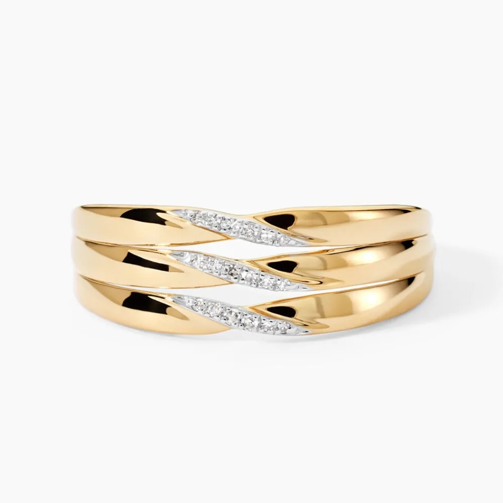 Bague Nesibe Or Jaune Diamant|Marc Orian Outlet