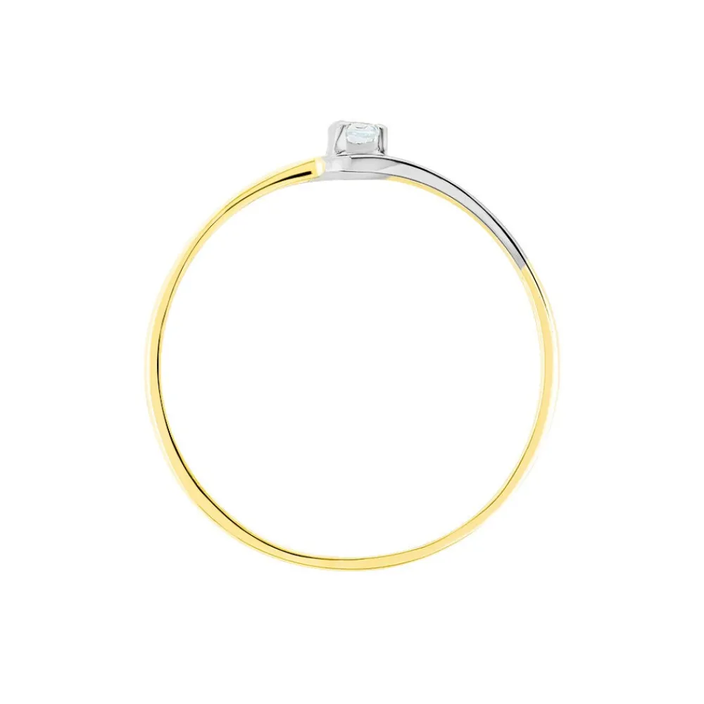 Bague Nesryne Or Bicolore Topaze|Marc Orian Outlet