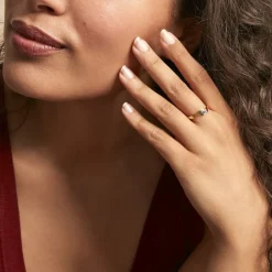 Bague Nesryne Or Jaune Saphir|Marc Orian Best
