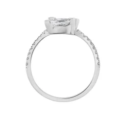 Bague Nevarte Argent Blanc Oxyde De Zirconium|Marc Orian Outlet