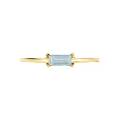 Bague Nottingham Or Jaune Topaze