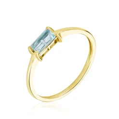 Bague Nottingham Or Jaune Topaze