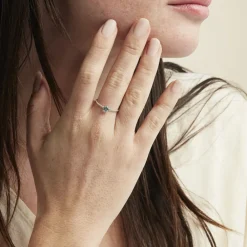 Bague Or Blanc Demi Topaze|Marc Orian