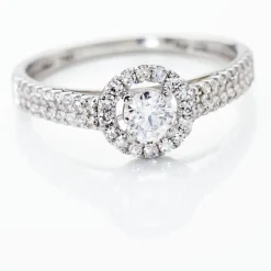 Bague Or Blanc Natanaele Diamants|Marc Orian