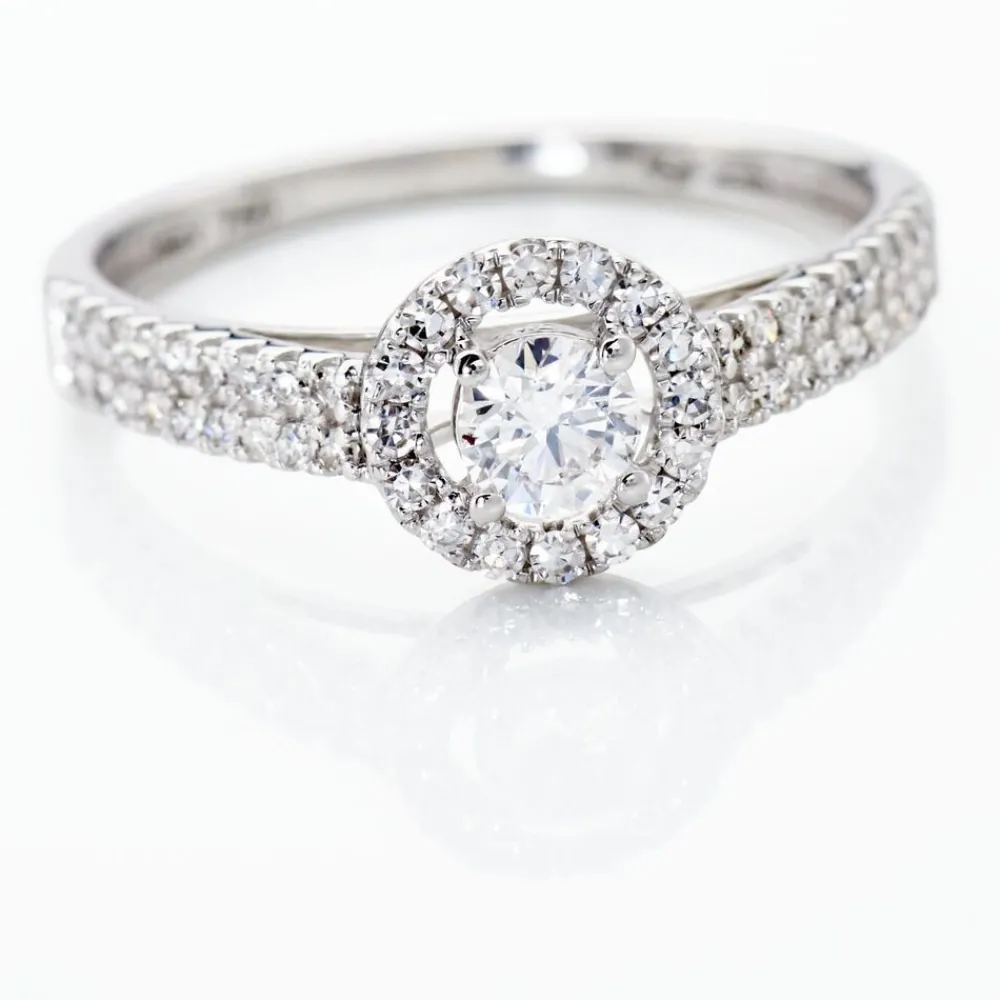 Bague Or Blanc Natanaele Diamants|Marc Orian