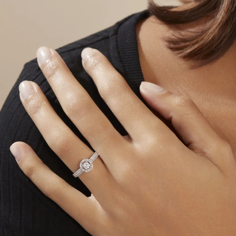Bague Or Blanc Natanaele Diamants|Marc Orian