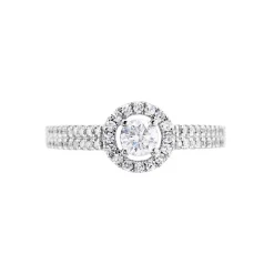 Bague Or Blanc Natanaele Diamants|Marc Orian