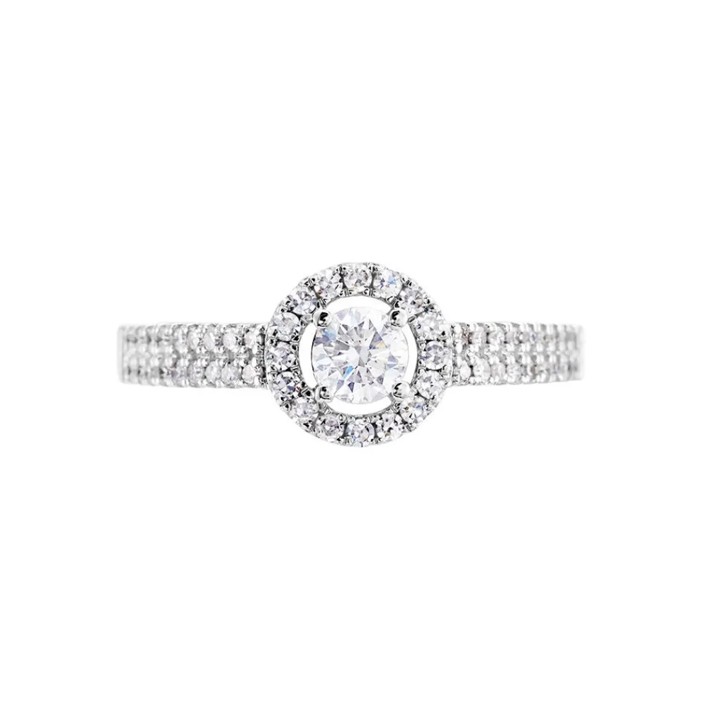Bague Or Blanc Natanaele Diamants|Marc Orian