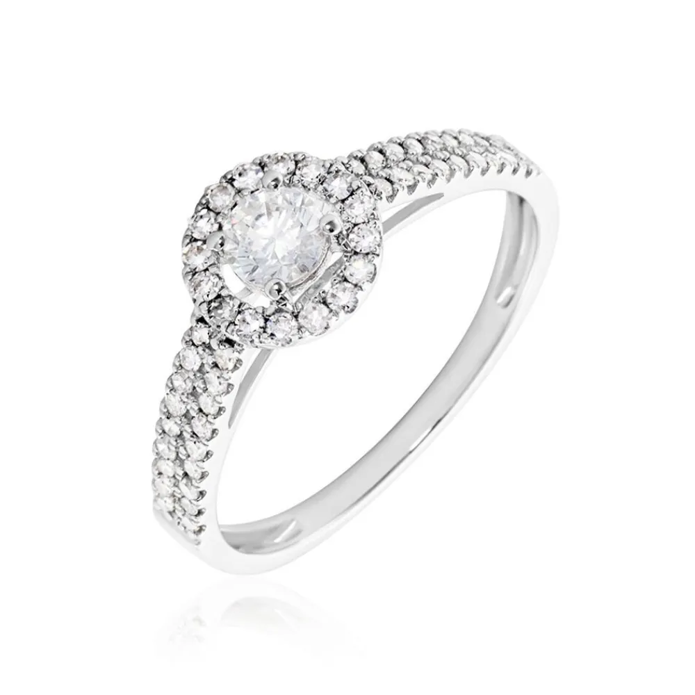 Bague Or Blanc Natanaele Diamants|Marc Orian