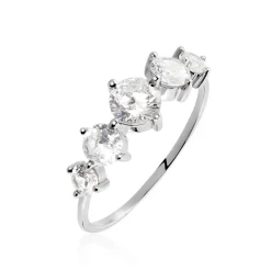 Bague Or Blanc Riyad Oxydes De Zirconium|Marc Orian Best