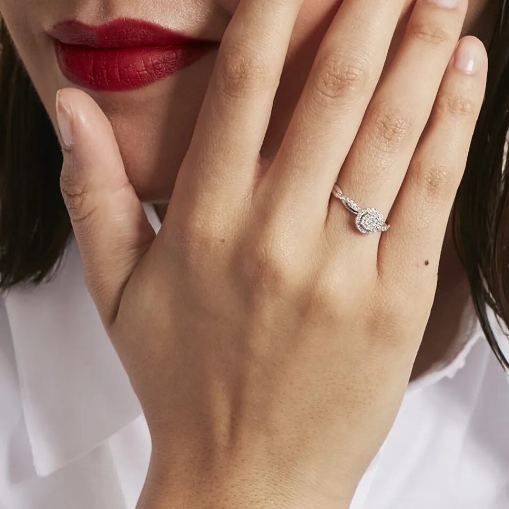 Bague Or Blanc Vesunna Diamants|Marc Orian Sale