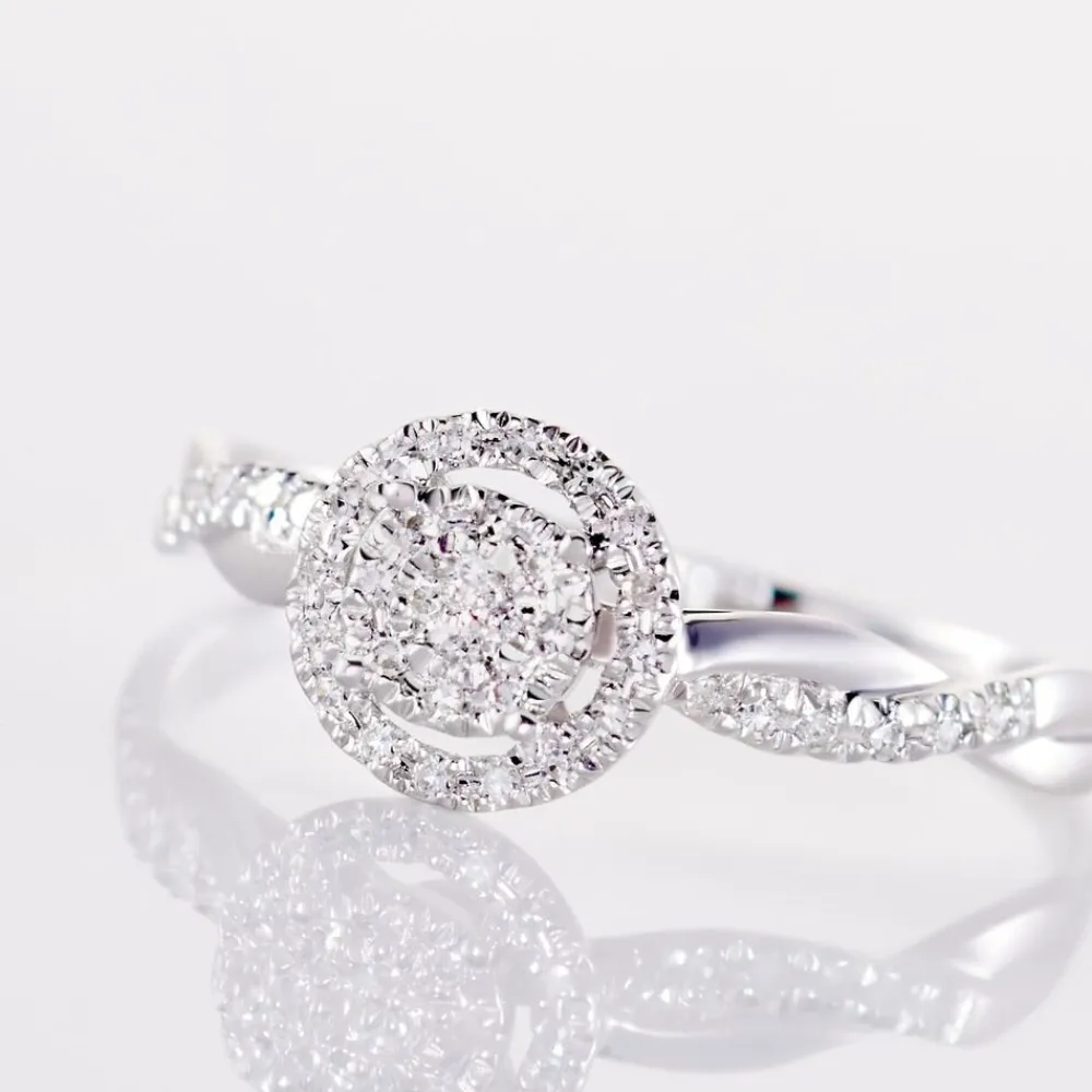 Bague Or Blanc Vesunna Diamants|Marc Orian Sale