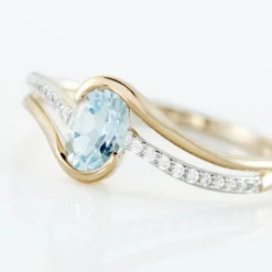 Bague Or Jaune Anja Topaze|Marc Orian New
