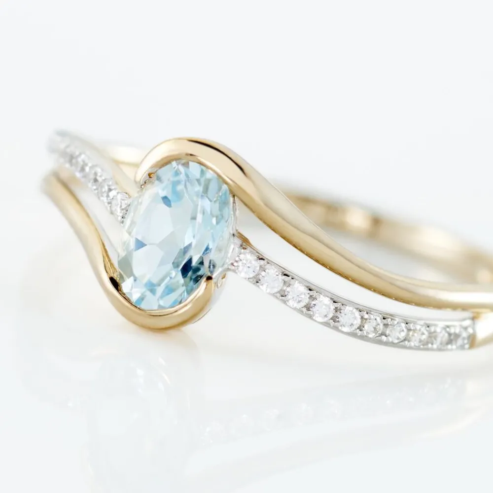 Bague Or Jaune Anja Topaze|Marc Orian New