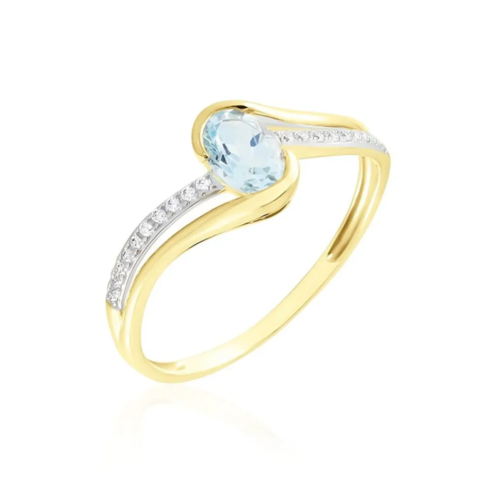 Bague Or Jaune Anja Topaze|Marc Orian New