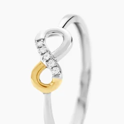 Bague Or Jaune Argent Blanc Oxyde De Zirconium|Marc Orian Hot