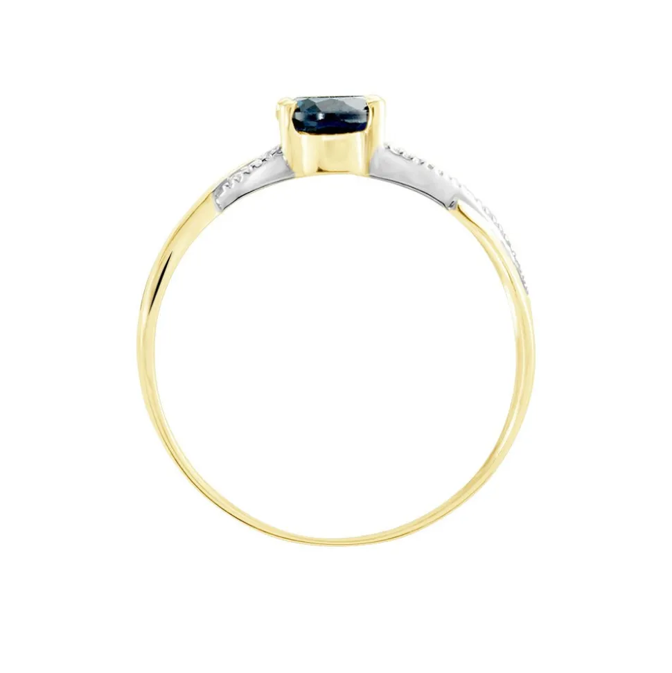 Bague Or Jaune Candice Topaze