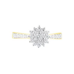 Bague Or Jaune Chou Diamants