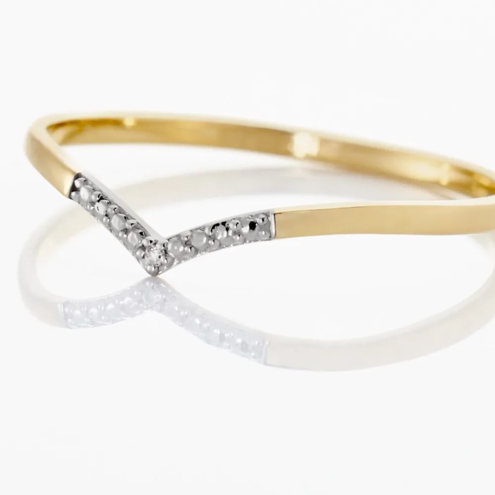 Bague Or Jaune Kaitlynn Diamant|Marc Orian New