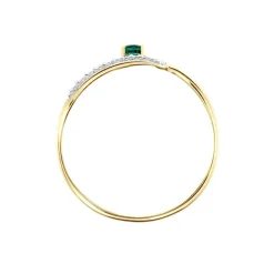 Bague Or Jaune Karmele Emeraude|Marc Orian New