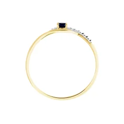 Bague Or Jaune Karmele Saphir|Marc Orian Online
