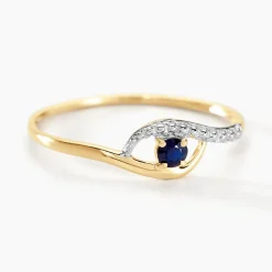 Bague Or Jaune Karmele Saphir|Marc Orian Online