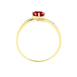 Bague Or Jaune Katalin Rubis