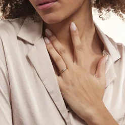 Bague Or Jaune Passane Diamants