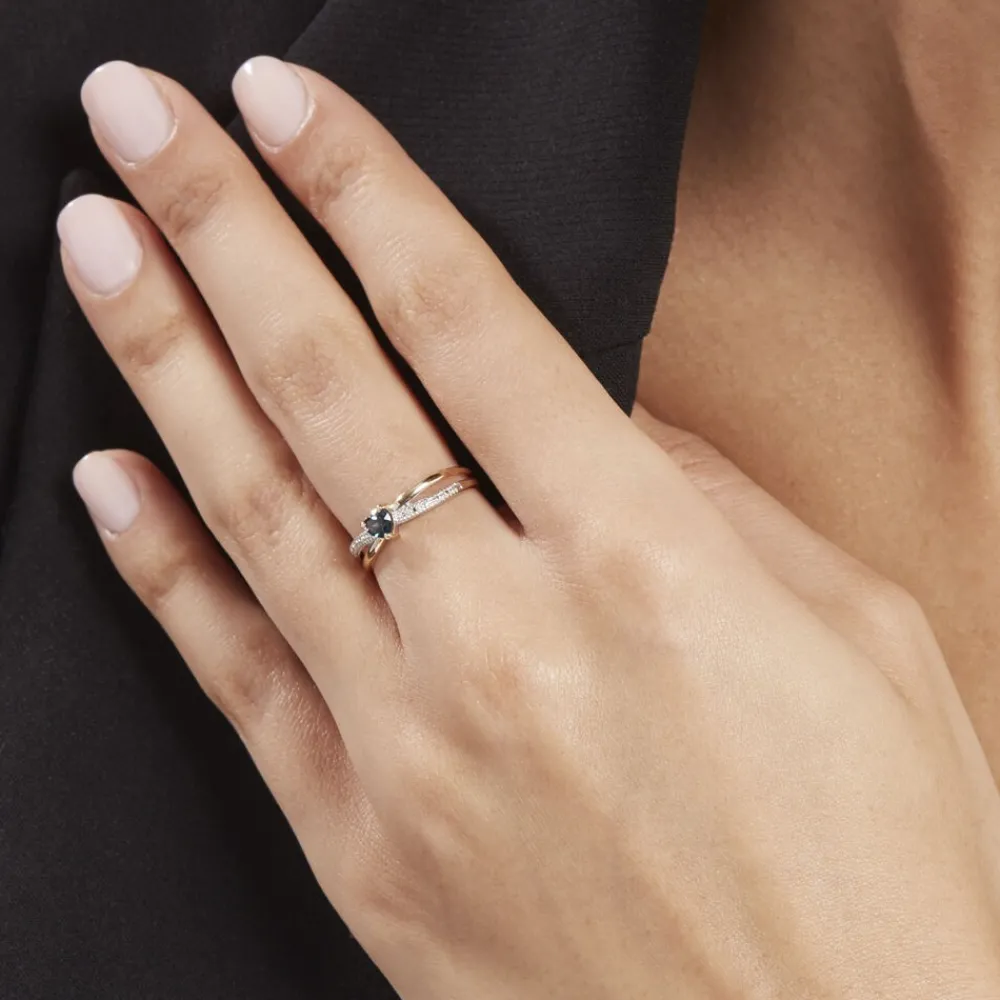 Bague Or Jaune Rory Topaze|Marc Orian