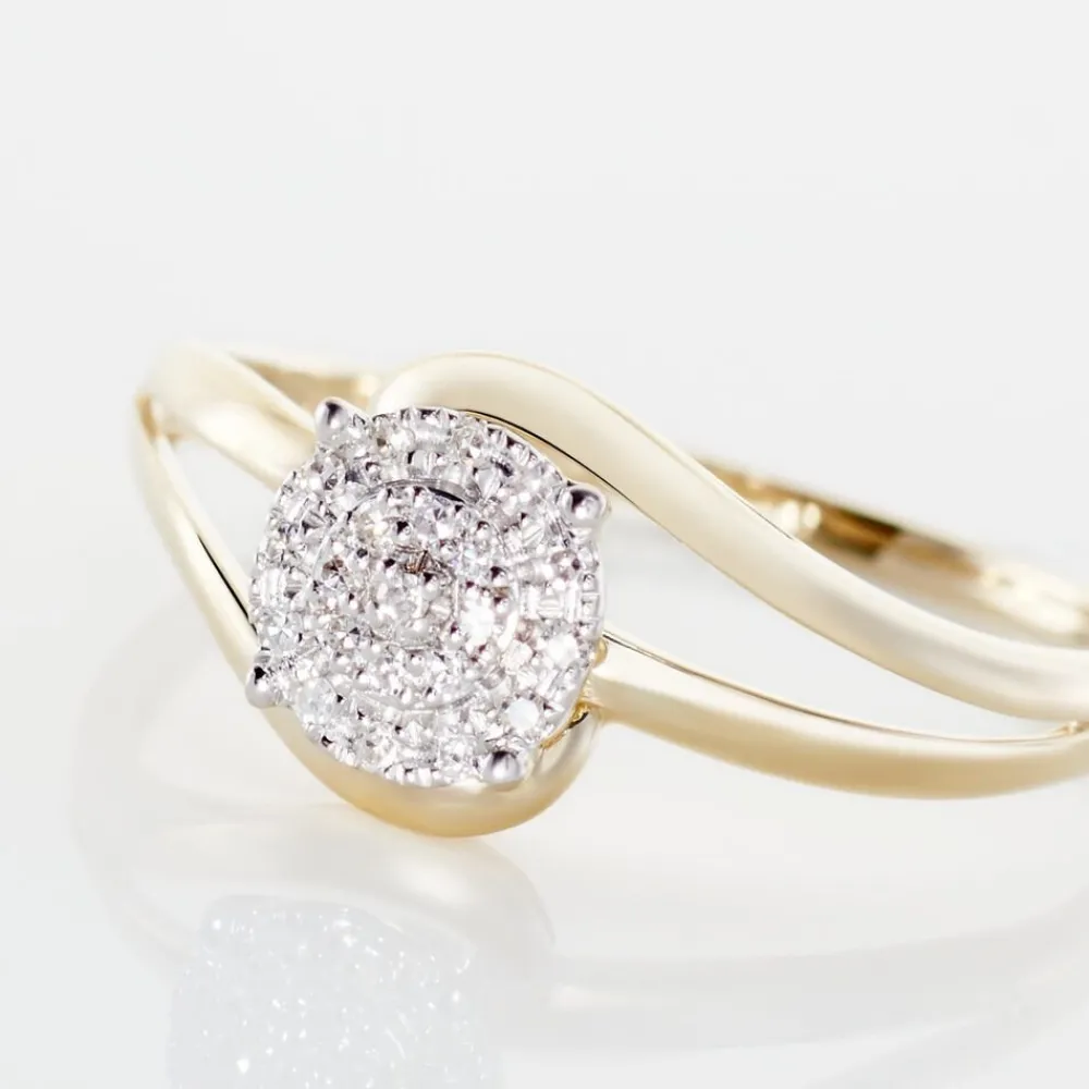 Bague Or Jaune Rosariane Diamants|Marc Orian Outlet